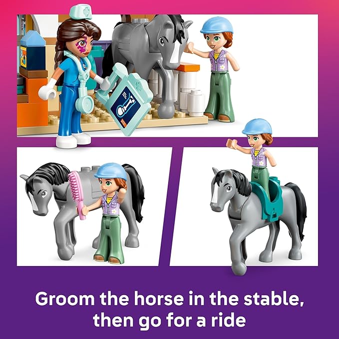 Buy Lego Friends Horse and Pet Vet Clinic 42651 with 428 pcs | Yallatoys.com
