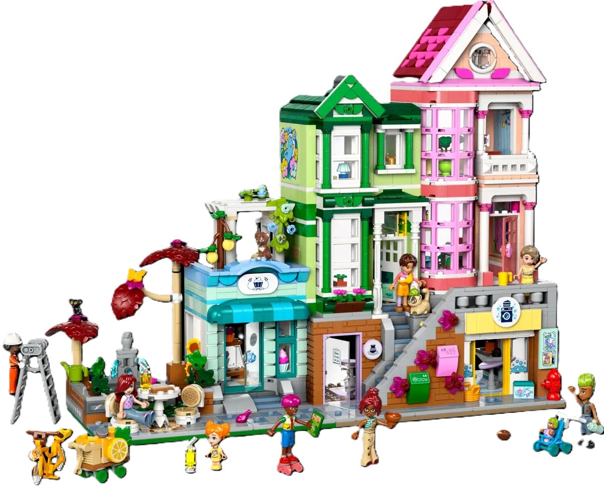 Buy Lego Heartlake City Apartments and Stores 42670 with 2040pcs | Yallatoys.com