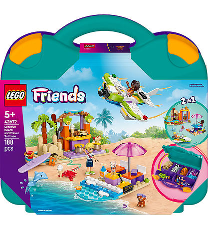 Buy Lego Friends Creative Beach and Travel Suitcase 42672 | Yallatoys.com