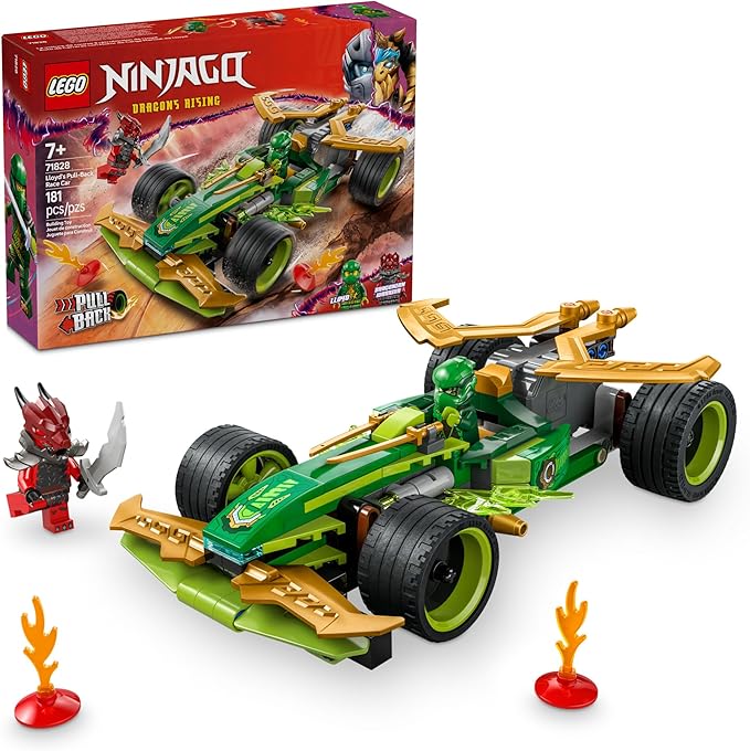 Buy Lego Ninjago Lloyd's Pull-Back Race Car 71828 181 pcs | Yallatoys.com