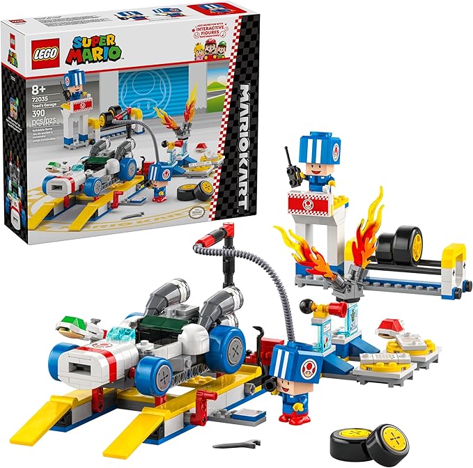 Buy Lego Super Mario: Mario Kart Toad's Garage 72035 with 390 pcs | Yallatoys.com