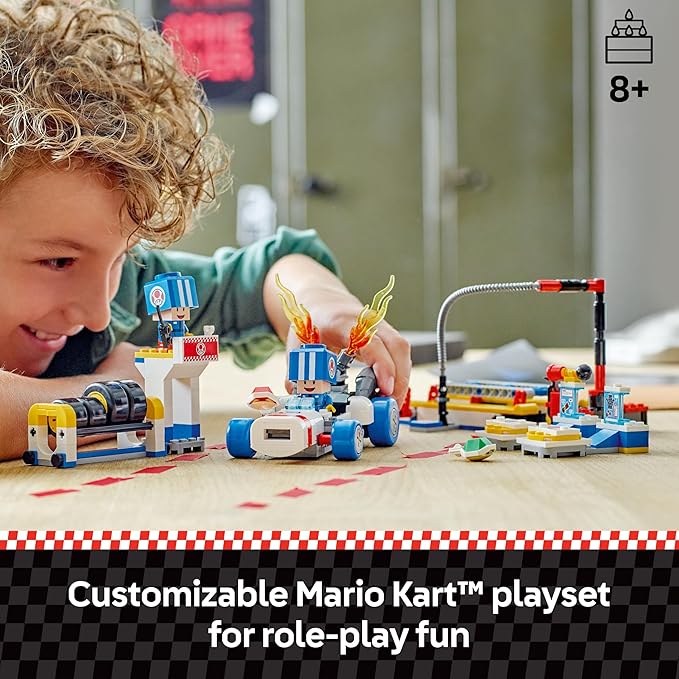 Buy Lego Super Mario: Mario Kart Toad's Garage 72035 with 390 pcs | Yallatoys.com