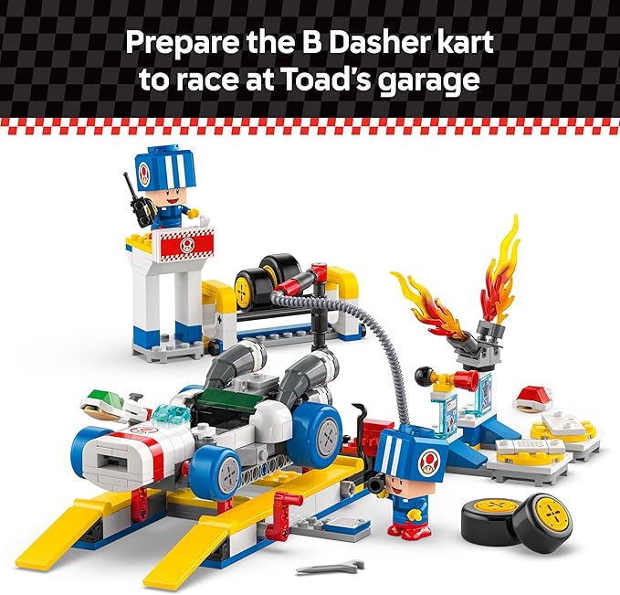 Buy Lego Super Mario: Mario Kart Toad's Garage 72035 with 390 pcs | Yallatoys.com