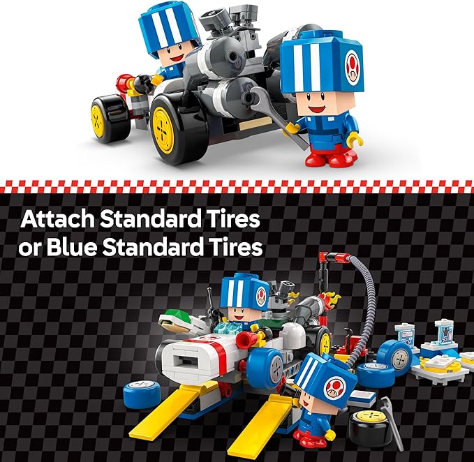 Buy Lego Super Mario: Mario Kart Toad's Garage 72035 with 390 pcs | Yallatoys.com