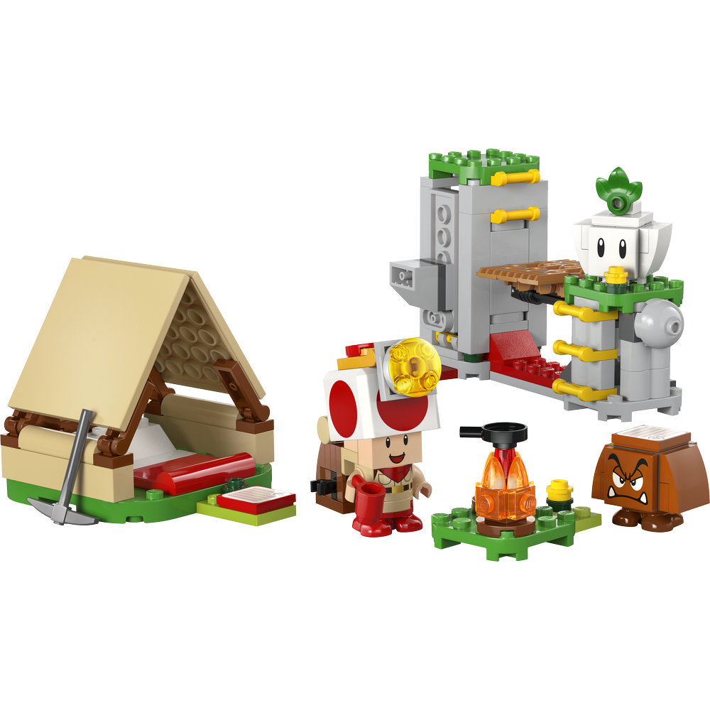 Buy Lego 72040 Super Mario Captain Toad'S Camp 159Pcs | Yallatoys.com