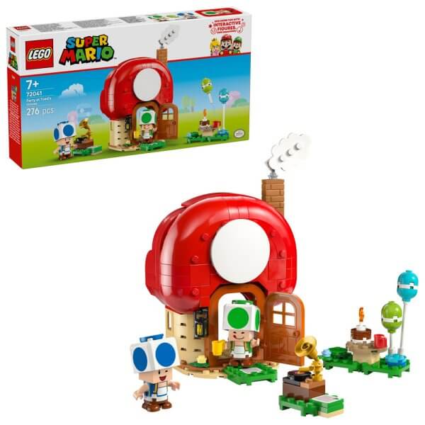 Buy Lego Super Mario 72041 Party At Toad'S House 276Pcs | Yallatoys.com