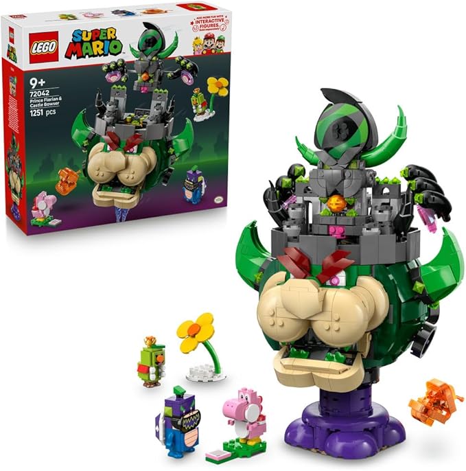 Buy Lego Super Mario 72042 Prince Florian & Castle Bowser 1251Pcs | Yallatoys.com