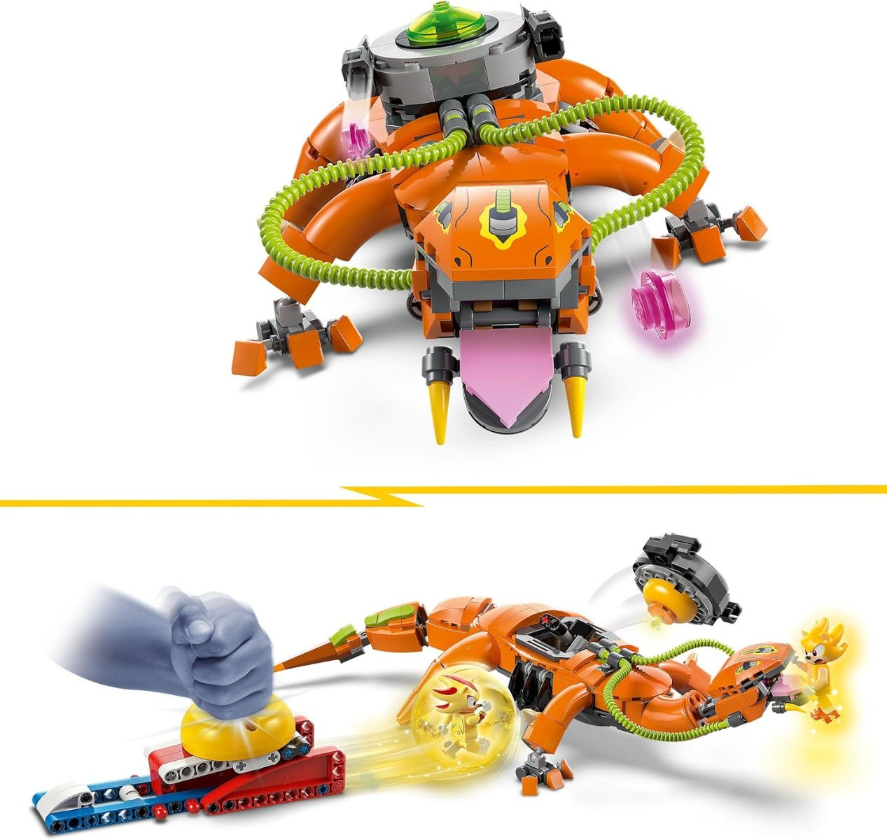 Buy Lego Sonic the Hedgehog Super Shadow vs Biolizard Set 419Pcs | Yallatoys.com