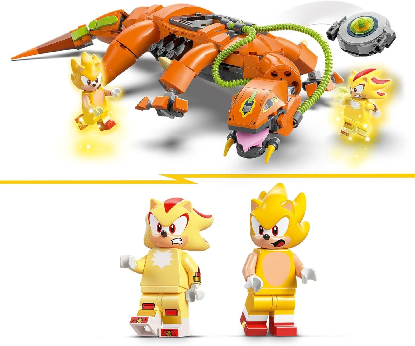 Buy Lego Sonic the Hedgehog Super Shadow vs Biolizard Set 419Pcs | Yallatoys.com