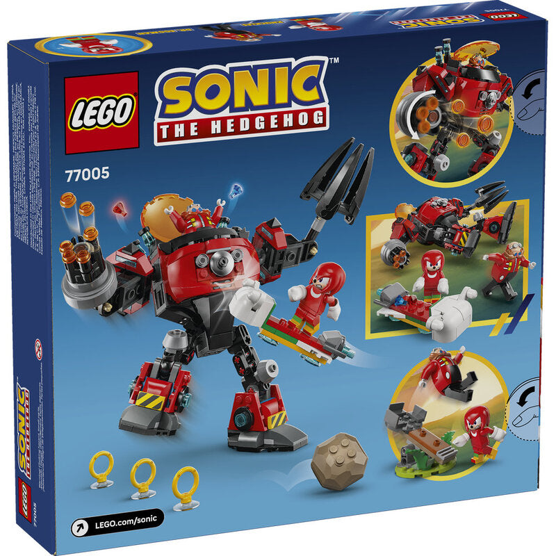 Buy Lego 77005 Sonic Knuckles Vs Dr. Eggman Egg Vs Crusher Mech 350Pcs | Yallatoys.com
