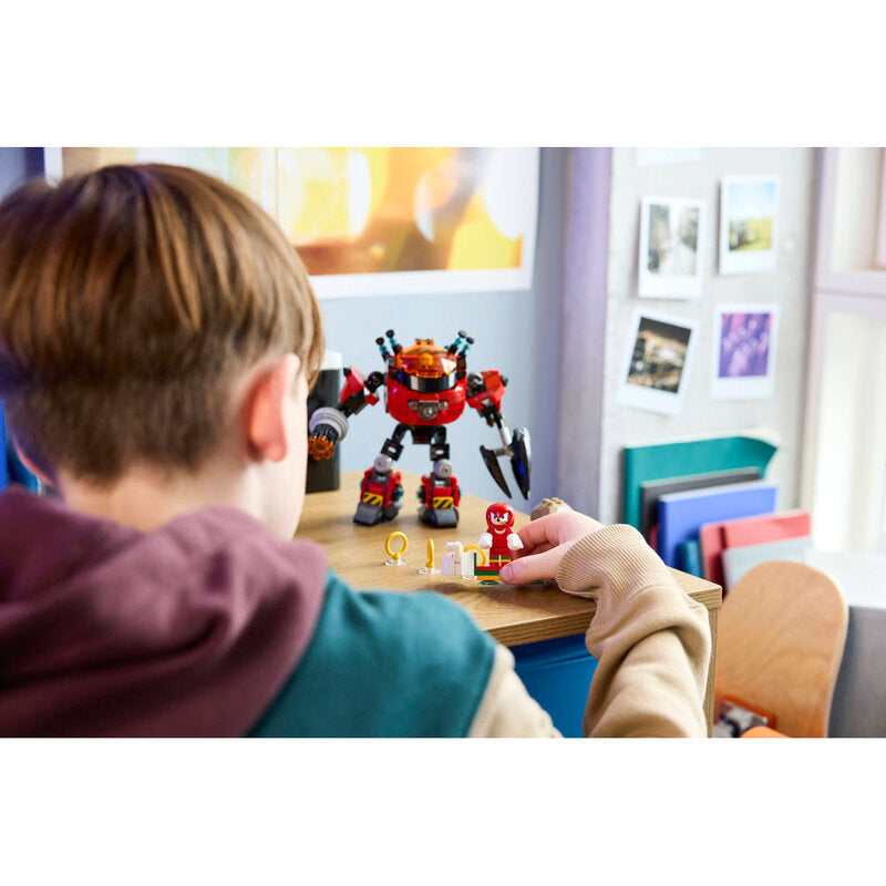 Buy Lego 77005 Sonic Knuckles Vs Dr. Eggman Egg Vs Crusher Mech 350Pcs | Yallatoys.com