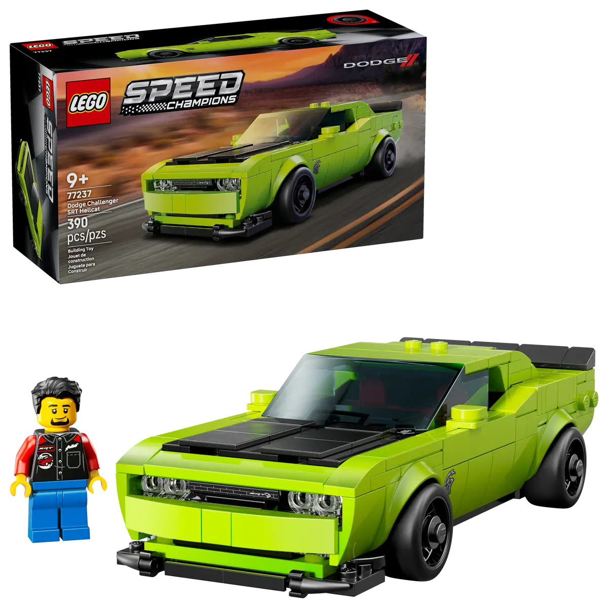 Buy Lego Dodge Challenger SRT Hellcat Sports Car | Yallatoys.com