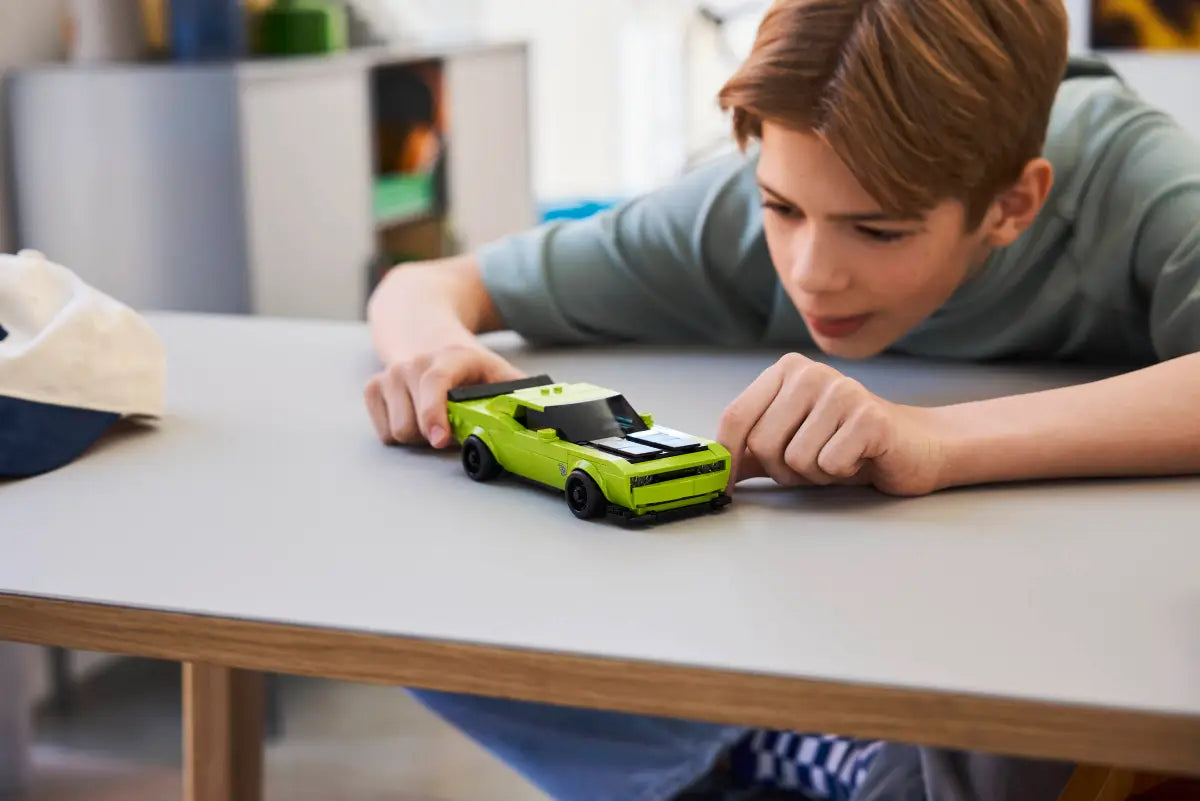 Buy Lego Dodge Challenger SRT Hellcat Sports Car | Yallatoys.com