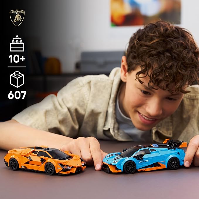 Buy Lego Speed Champions Lamborghini Revuelto And Huracan STO Car | Yallatoys.com
