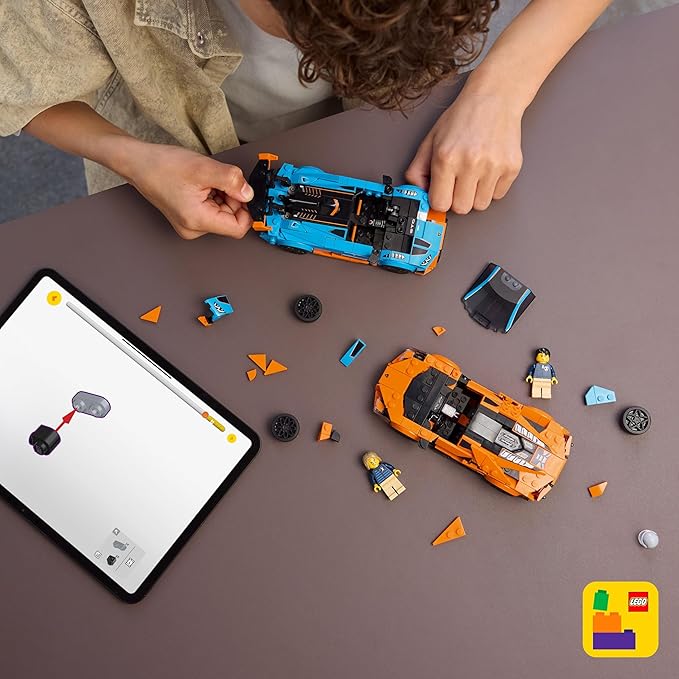 Buy Lego Speed Champions Lamborghini Revuelto And Huracan STO Car | Yallatoys.com