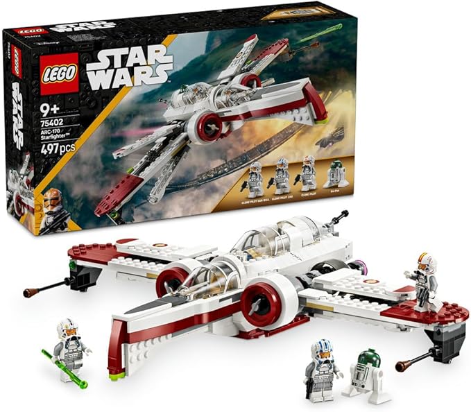 Buy Lego Star Wars 75402 ARC-170 Starfighter 497Pcs | Yallatoys.com