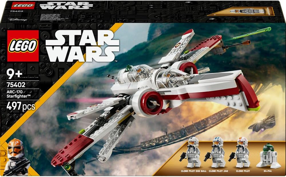 Buy Lego Star Wars 75402 ARC-170 Starfighter 497Pcs | Yallatoys.com