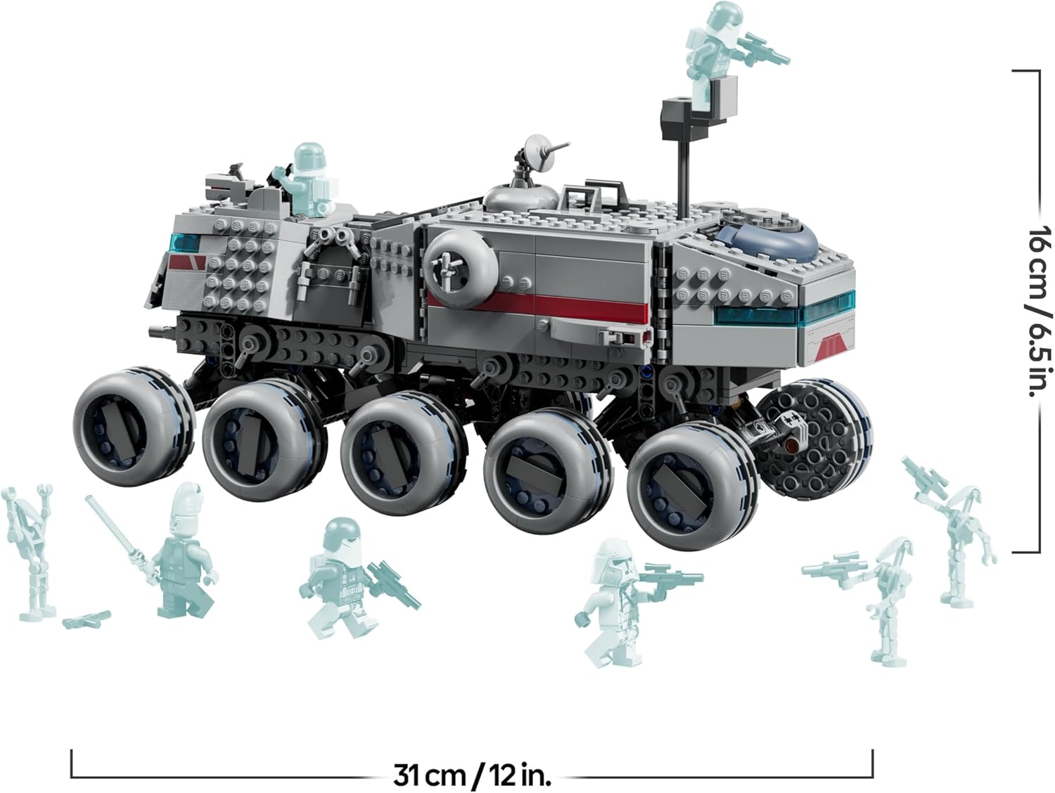 Buy Lego 75413 Star Wars The Clone Wars Republican Juggernaut 813Pcs | Yallatoys.com