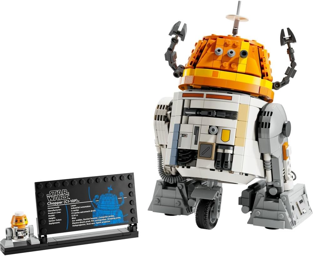 Buy Lego Star Wars 75416 Chopper C1-10P Astromech Droid Figure 1039 Pcs | Yallatoys.com