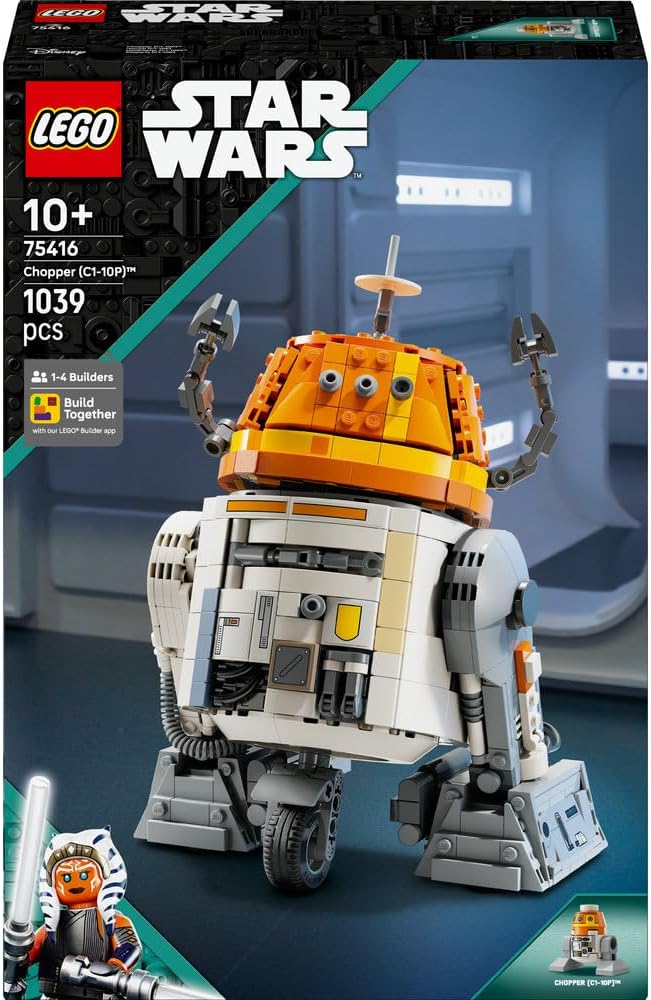 Buy Lego Star Wars 75416 Chopper C1-10P Astromech Droid Figure 1039 Pcs | Yallatoys.com