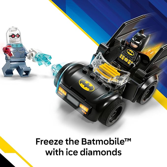 Buy Lego DC Batman & Batmobile vs. Mr. Freeze 76301 with 63 pcs | Yallatoys.com