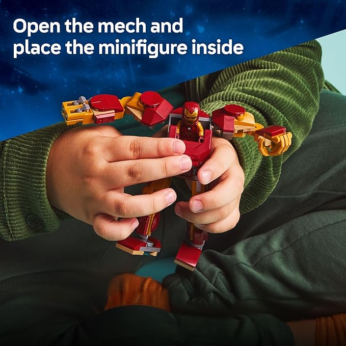 Buy Lego Marvel Iron Man Mech vs. Ultron Building Toy Set 76307 101 pcs | Yallatoys.com