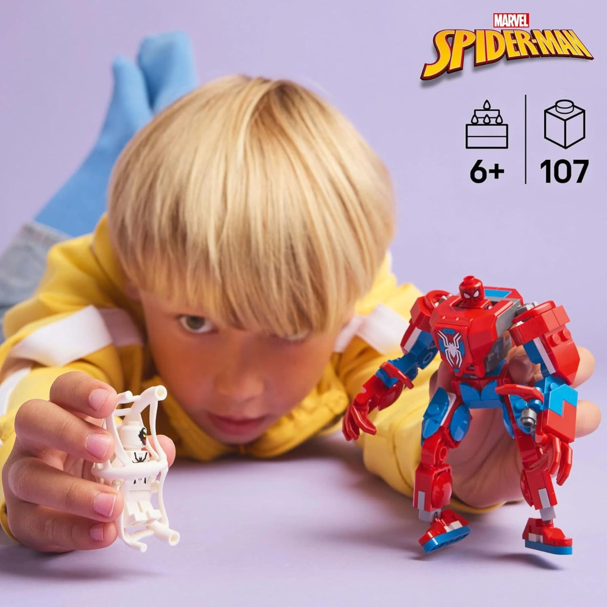 Buy Lego Marvel 76308 Spider-Man Mech Vs. Anti-Venom 107Pcs | Yallatoys.com