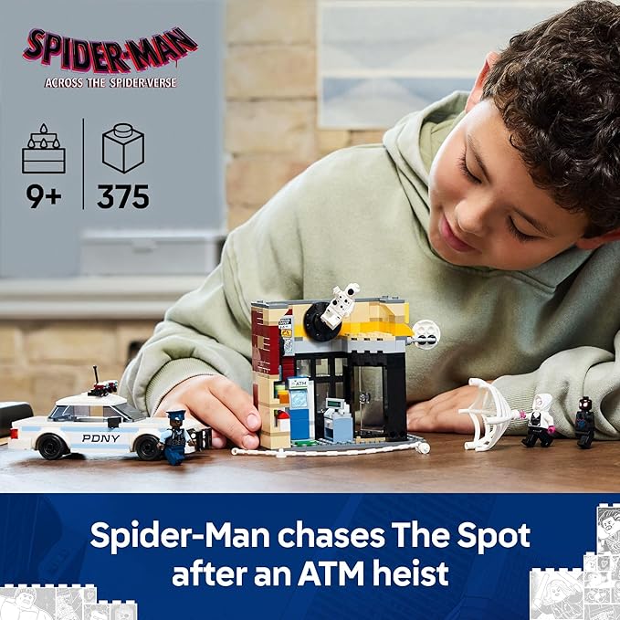 Buy Lego Marvel Spider-Verse Miles Morales vs. The Spot Building Toy Set 76311 with 375 pcs | Yallatoys.com