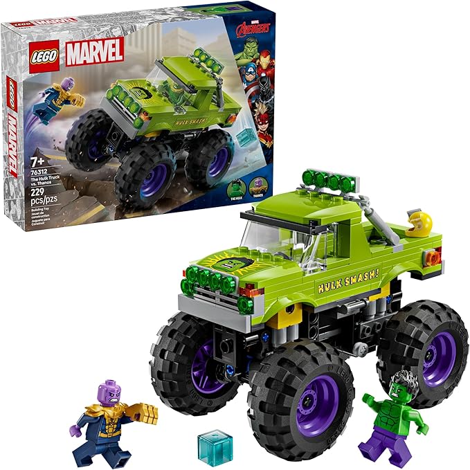 Buy Lego Marvel The Hulk Truck vs Thanos | Yallatoys.com
