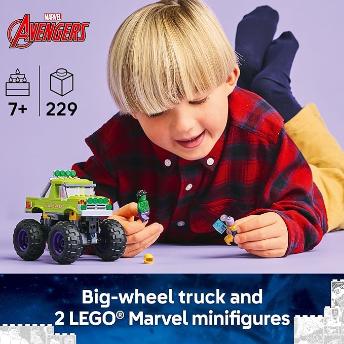 Buy Lego Marvel The Hulk Truck vs Thanos | Yallatoys.com