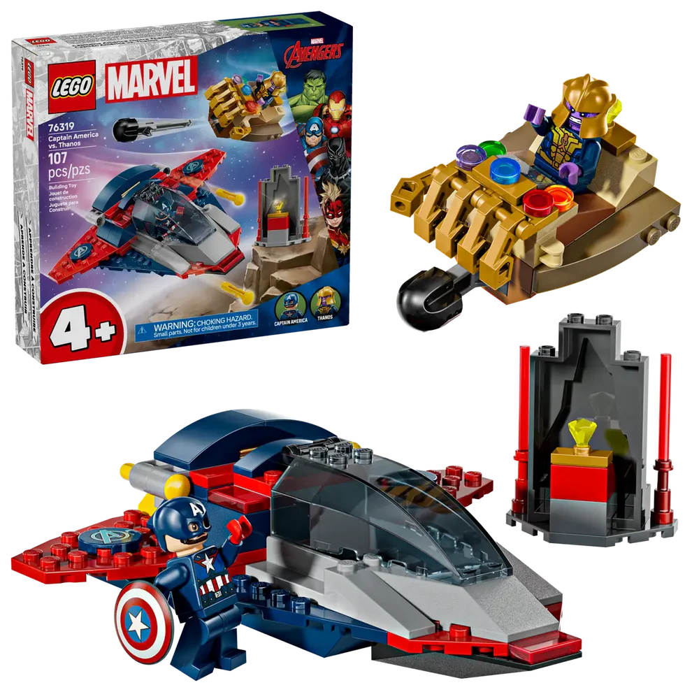 Buy Lego 76319 Captain America Vs Thanos 107Pcs | Yallatoys.com