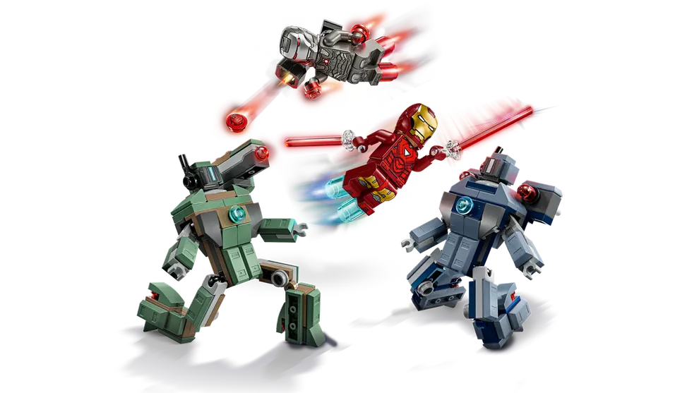Buy Lego 76320 Iron Man and War Machine vs Hammer Drones | Yallatoys.com