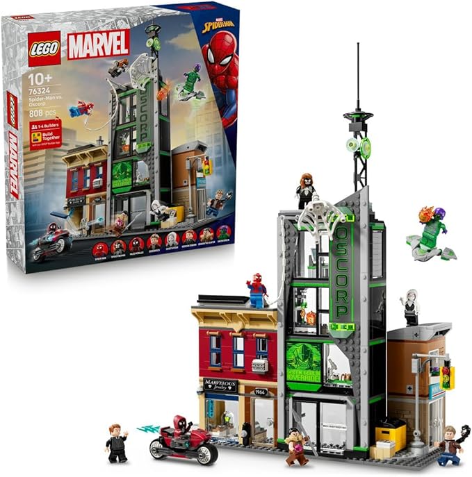 Buy Lego 76324 Marvel Spider-Man Vs Oscorp | Yallatoys.com