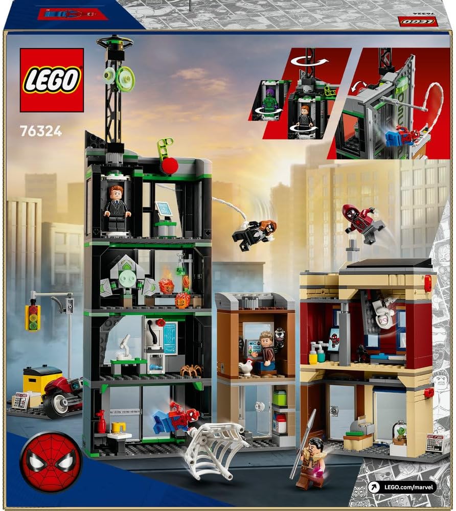 Buy Lego 76324 Marvel Spider-Man Vs Oscorp | Yallatoys.com
