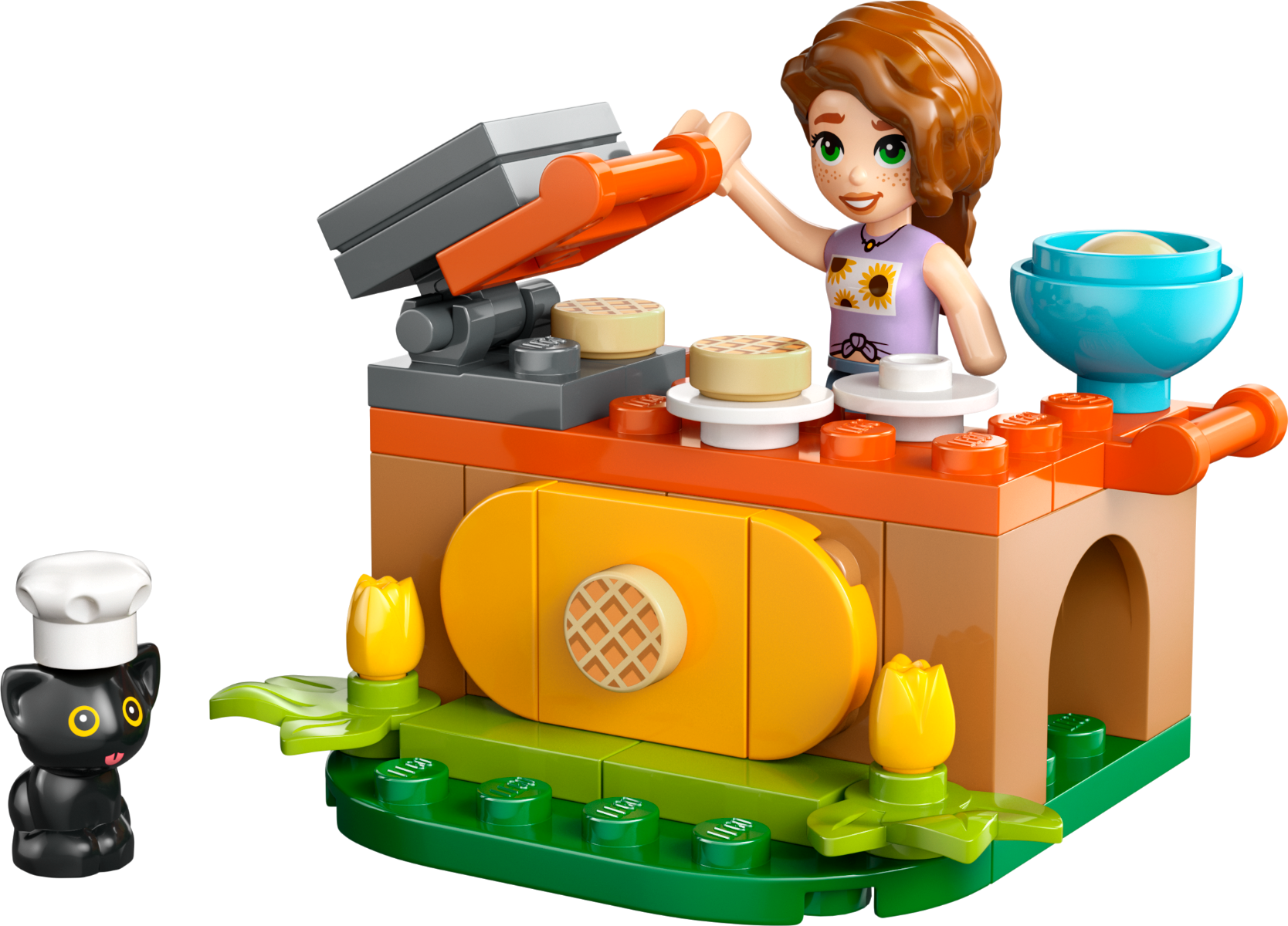 Buy Lego Friends Autumn's Waffle Stand Set 30696 with 31 pcs | Yallatoys.com
