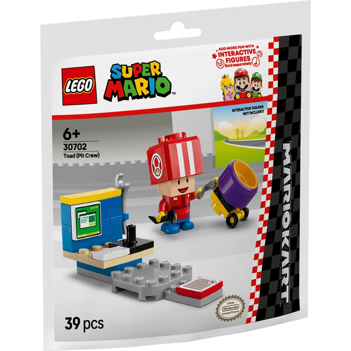 Buy Lego Mario Kart Toad (Pit Crew) | Yallatoys.com