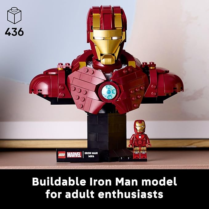 Buy Lego Marvel Iron Man MK4 Bust  | Yallatoys.com