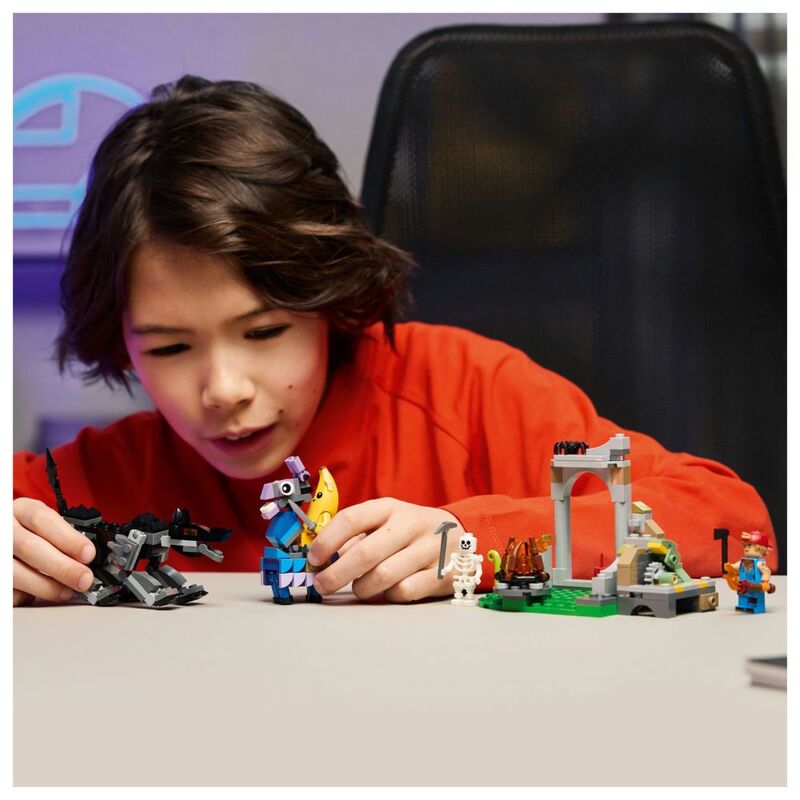 Buy Lego Fortnite Peely & Sparkplug’s Camp Video Game Building Set 77075 (300 Pieces) | Yallatoys.com