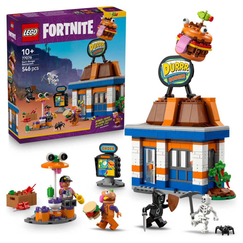 Buy Lego Fortnite Durrr Burger Restaurant 77076 - 546Pcs | Yallatoys.com