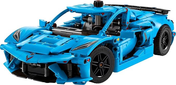 Buy Lego Technic Chevrolet Corvette Stingray Blue Race Car V29 | Yallatoys.com