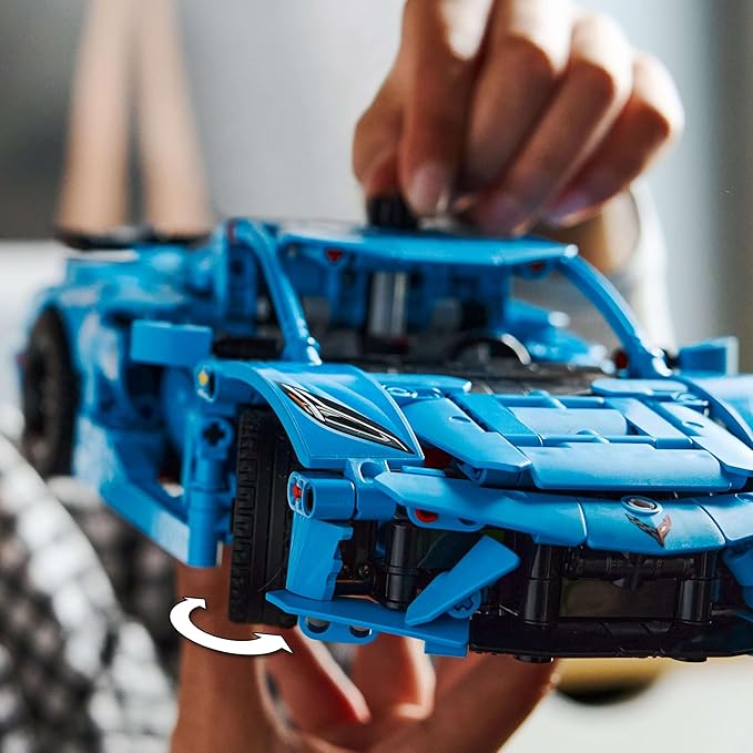 Buy Lego Technic Chevrolet Corvette Stingray Blue Race Car V29 | Yallatoys.com