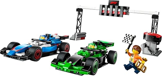 Buy Lego F1 Grid with VCARB & Sauber Race Cars | Yallatoys.com