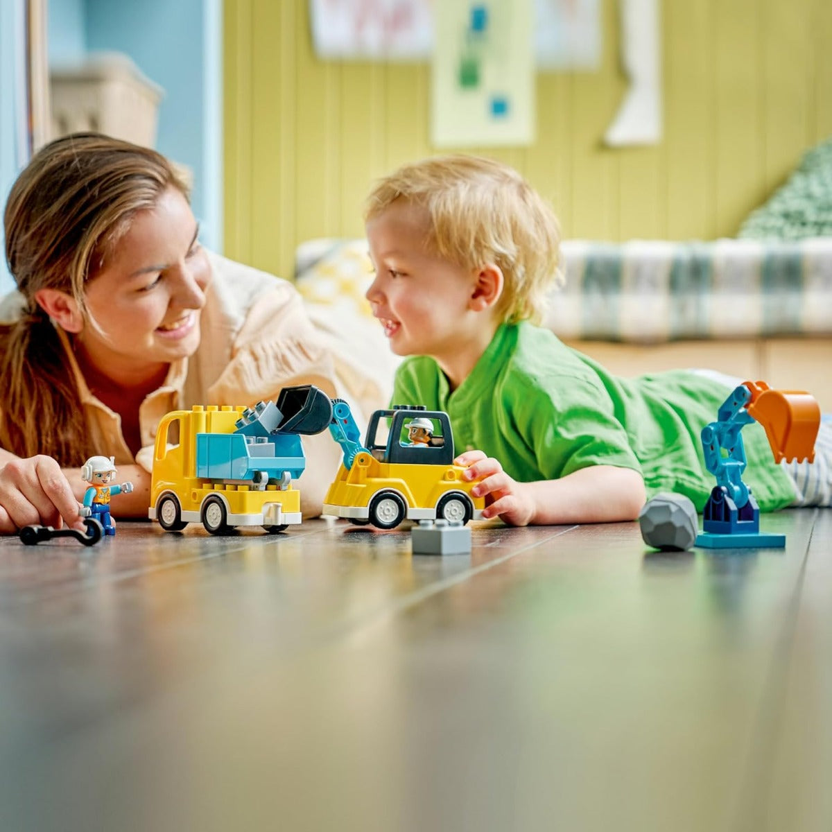 Buy Lego Duplo 10475 3 in 1 Construction Vehicles 22Pcs | Yallatoys.com