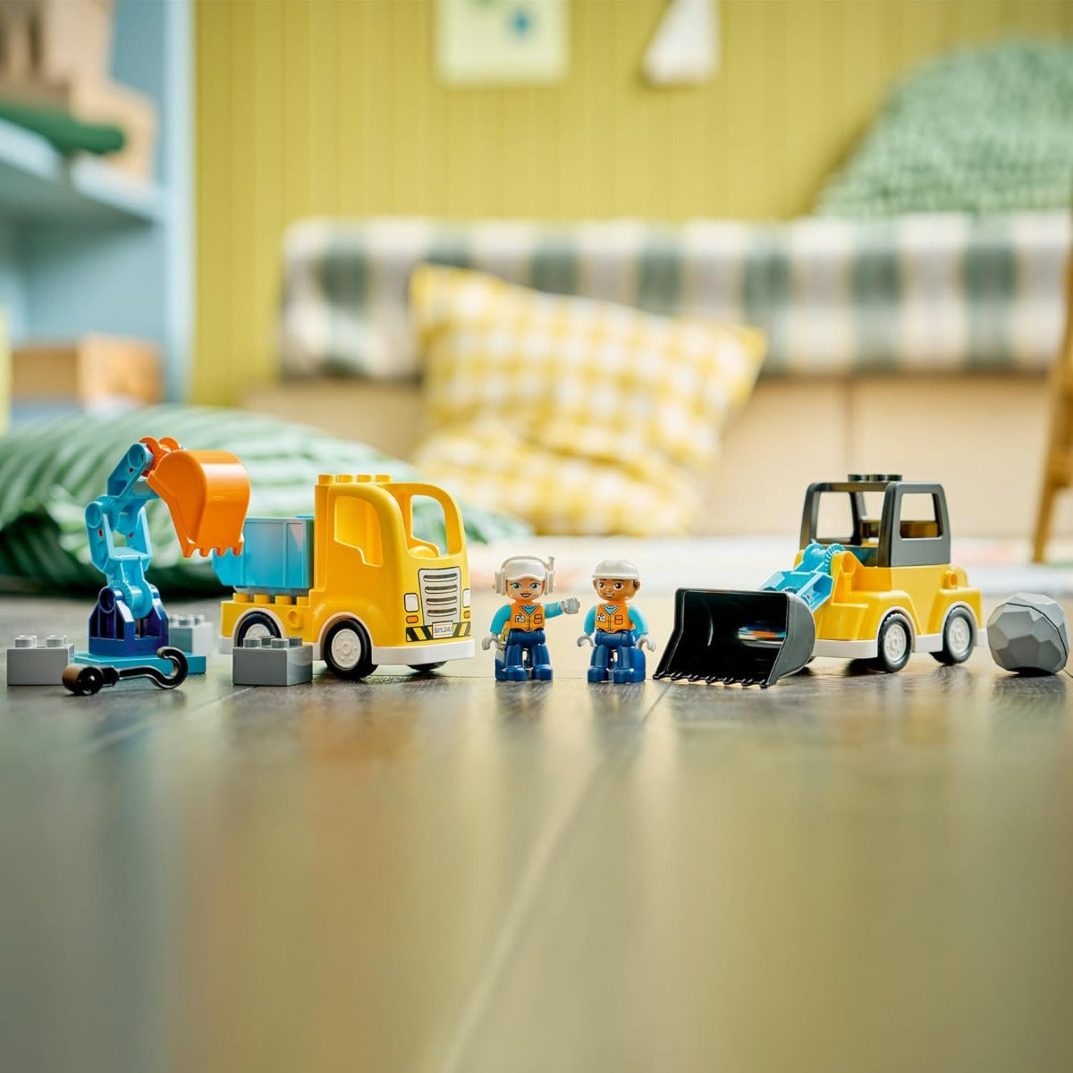 Buy Lego Duplo 10475 3 in 1 Construction Vehicles 22Pcs | Yallatoys.com