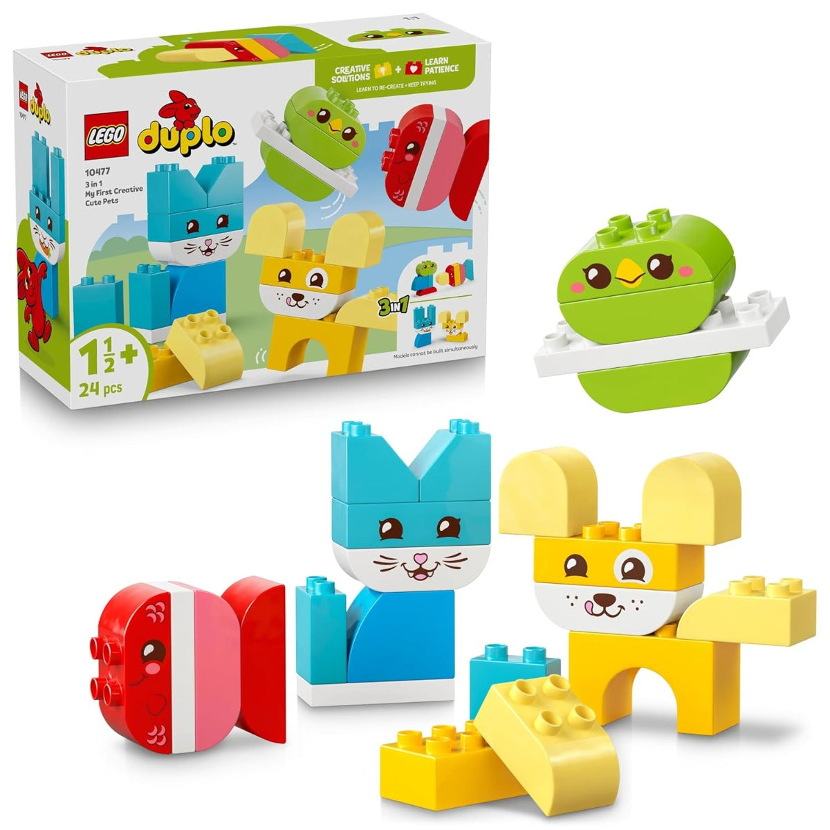 Buy Lego Duplo 10477 3 in 1 Creative Cute Pets | Yallatoys.com