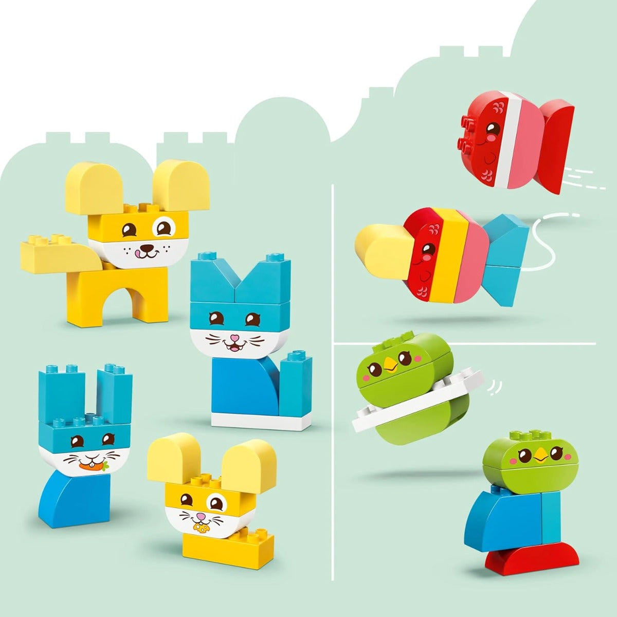Buy Lego Duplo 10477 3 in 1 Creative Cute Pets | Yallatoys.com