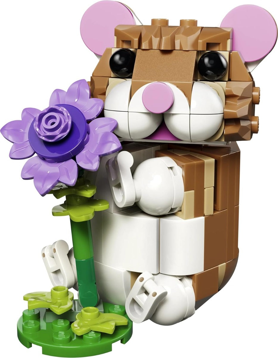 Buy Lego Creator 31376 Cute Hamster with a Flower 166Pcs | Yallatoys.com