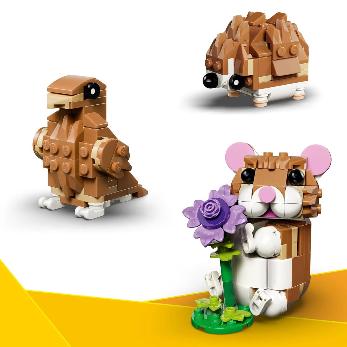 Buy Lego Creator 31376 Cute Hamster with a Flower 166Pcs | Yallatoys.com