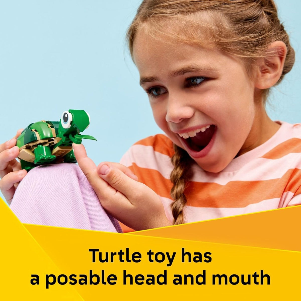 Buy Lego Creator 31377 Turtle with a Water Lily Flower 124Pcs | Yallatoys.com