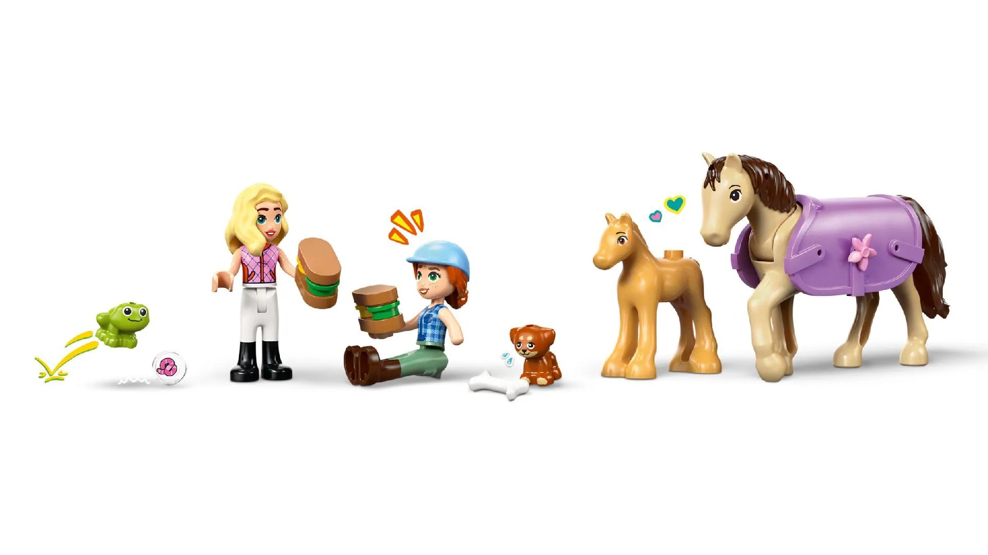 Buy Lego Friends 42695 Horse and Baby Foal Trailer | Yallatoys.com